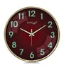 Gold Luminous Wall Clock With 3D Radium Numbers (13 Inch)