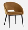Lumisource Leatherette Arm chair in Brown Colour