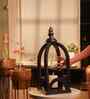 Lumora Acacia Wood Lantern with Glass
