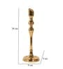 Lumora Large Gold Candle Holder