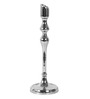 Lumora Large Silver Candle Holder
