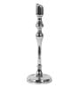 Lumora Large Silver Candle Holder