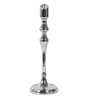 Lumora Large Silver Candle Holder