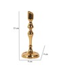 Lumora Small Gold Candle Holder
