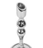 Lumora Small Silver Candle Holder