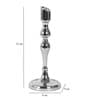 Lumora Small Silver Candle Holder