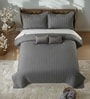 Luna 5 Pc- Quilted Bedcover With 2 Pillow Covers And 2 Cushions