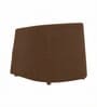Luna Barrel Lounge Chair In Brown Color