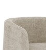 Luna Barrel Lounge Chair In Light Grey Color