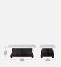 Luna Coffee Table in Ash Wenge Finish