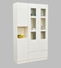 Luna Crockery Unit in White Colour