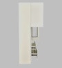 Luna Crockery Unit in White Colour