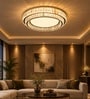 Luna Crystal Ring LED Ceiling Light   60 cm Diameter