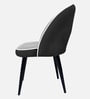 Luna Curve Accent Chair In Light Grey Colour