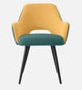 Luna Luxe Dining Chair In Green Colour