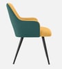 Luna Luxe Dining Chair In Green Colour
