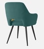 Luna Luxe Dining Chair In Green Colour