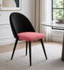 Luna Luxe Dining Chair In Pink Colour