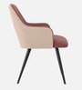 Luna Luxe Dining Chair In Pink Colour