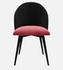 Luna Luxe Dining Chair In Pink Colour