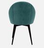 Luna Luxe Dining Chair In Teal Colour