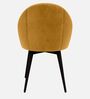 Luna Luxe Dining Chair In Yellow Colour