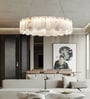 Luna Marble Ring Chandelier   800mm