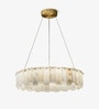 Luna Marble Ring Chandelier   800mm