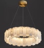 Luna Marble Ring Chandelier   800mm