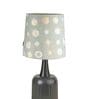 Gold & Grey Luna Minimalist Metal Medium Taper Shade Table Lamp