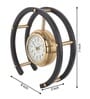 Luna Serenade Gold Aluminium Table Clock