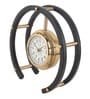 Luna Serenade Gold Aluminium Table Clock