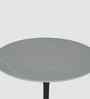 Luna Stone Top Outdoor Table In Grey Finish
