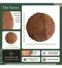 Luna Walnut Finish Wall Light Luna Walnut Finish Wall Light