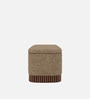 Lunara Edge Storage Bench In Capuccino Colour