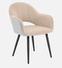 Lunara Premium Armchair In Beige And Light Grey Colour