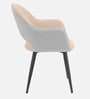 Lunara Premium Armchair In Beige And Light Grey Colour