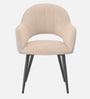 Lunara Premium Armchair In Beige And Light Grey Colour