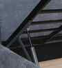 Lunaro King Size Bed With Storage In Grey Colour