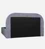 Lunaro King Size Bed With Storage In Grey Colour