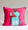 Lungi Man Cushion Cover