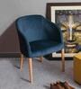 Luno Armchair In Navy Blue Colour
