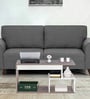 Lupa Coffee Table In Marble & White Colour