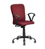 Lusaka Mid Back Fabric Executive Chair in Maroon Colour