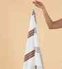 Brown Lush Mist Striped Bath Towel 75 Cm