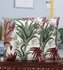 Lush Tropical Red & Green Accent Cushion Cover (Set of 2)
