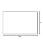 Lushomes 12 Seater Basic Printed Dining Table Cover Cloth Linen, , table cloth, table cover, dinning table cover, dining table cloth (Size- 120 x 70 Inches, Single Pc )