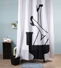 Lushomes Multicolour Polyester 82 x 72 Wacky Shower Curtain