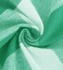 Green & White 40 Inches Cotton Checkered Round Table Cloth