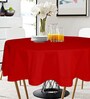 Red Cotton (40 Inch) 2 Seater Table Cloth